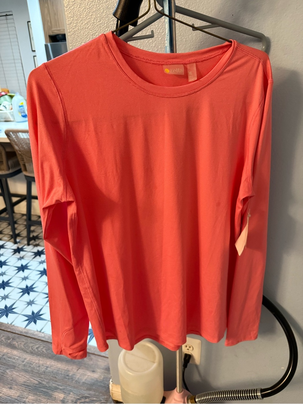 Zella Coral Long-Sleeve Performance Tee